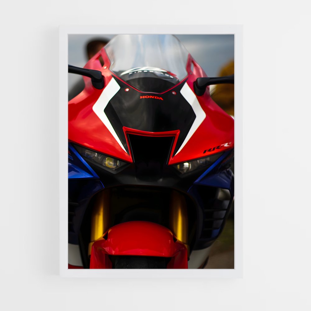 Poster Fireblade Fury – affiche Honda Moto (vue 3)